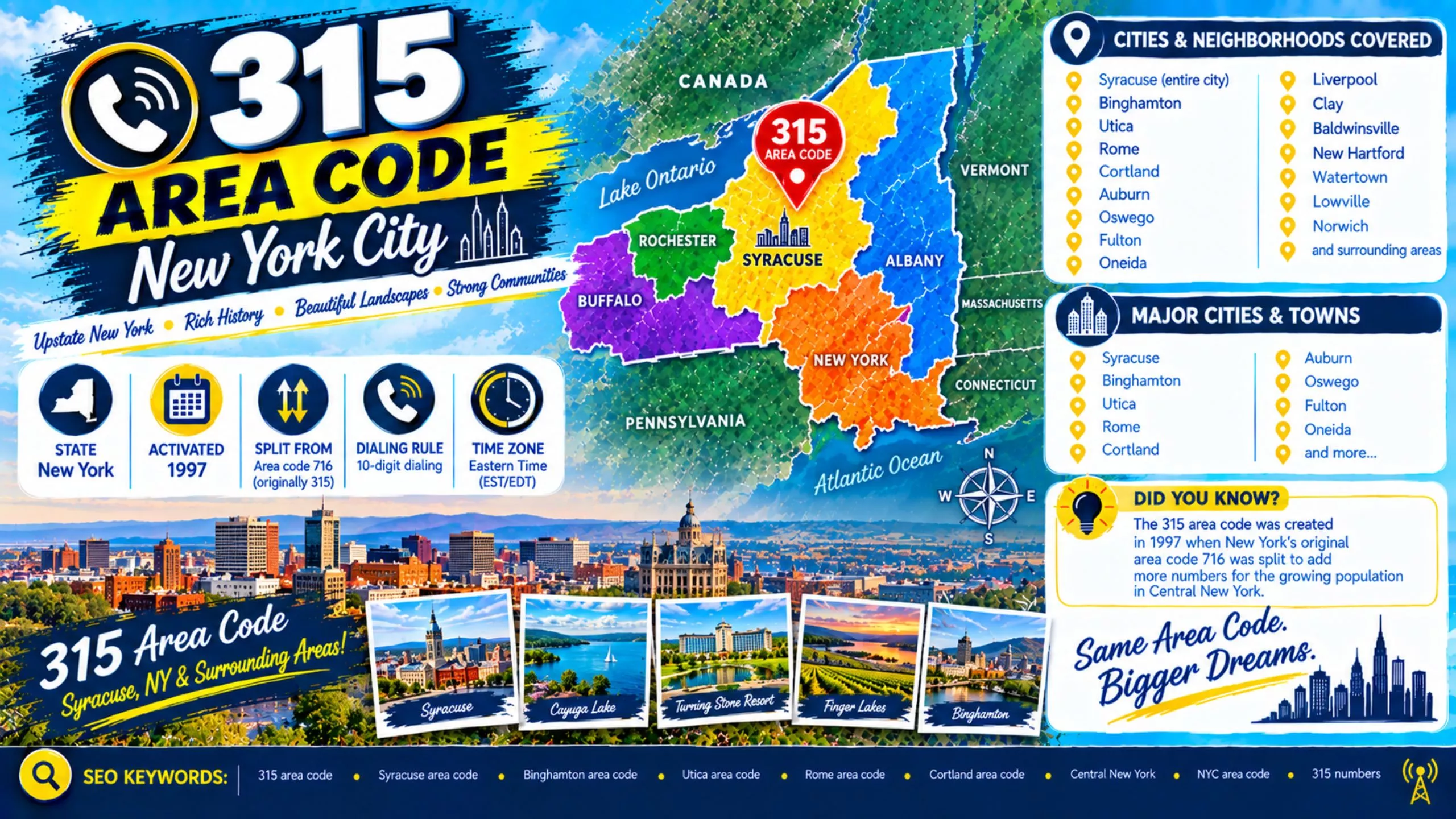 Area code 315