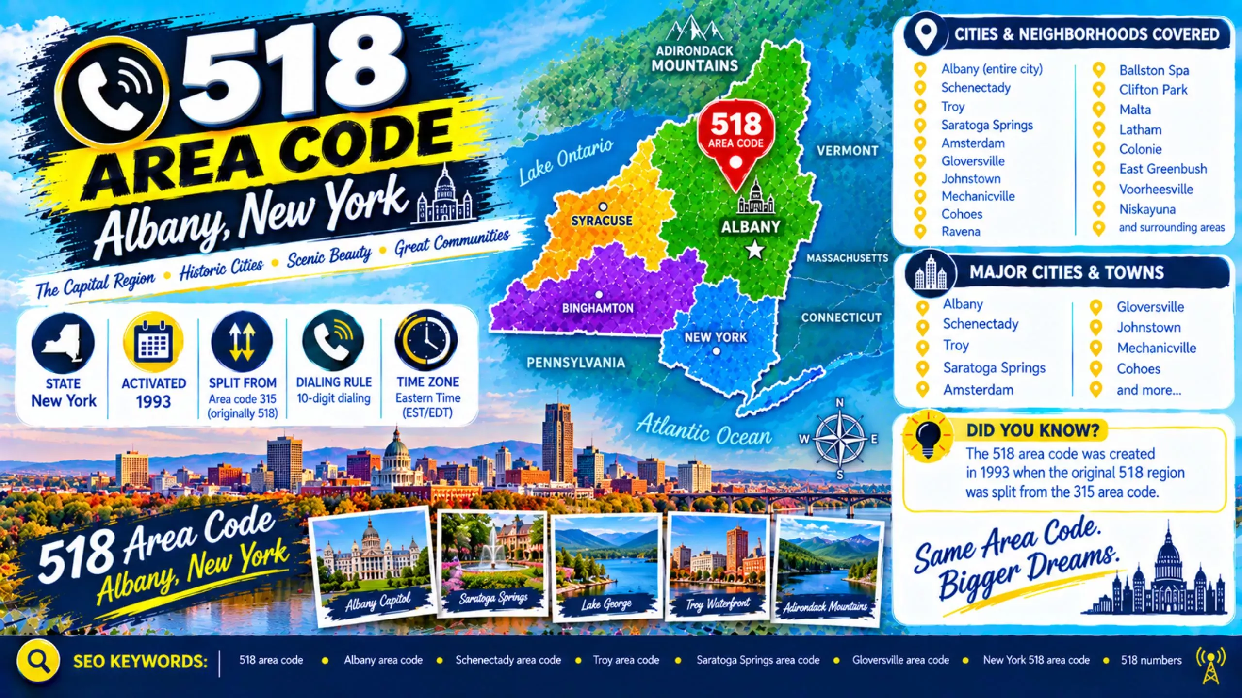 Area code 518