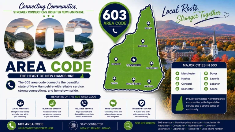 Area code 603