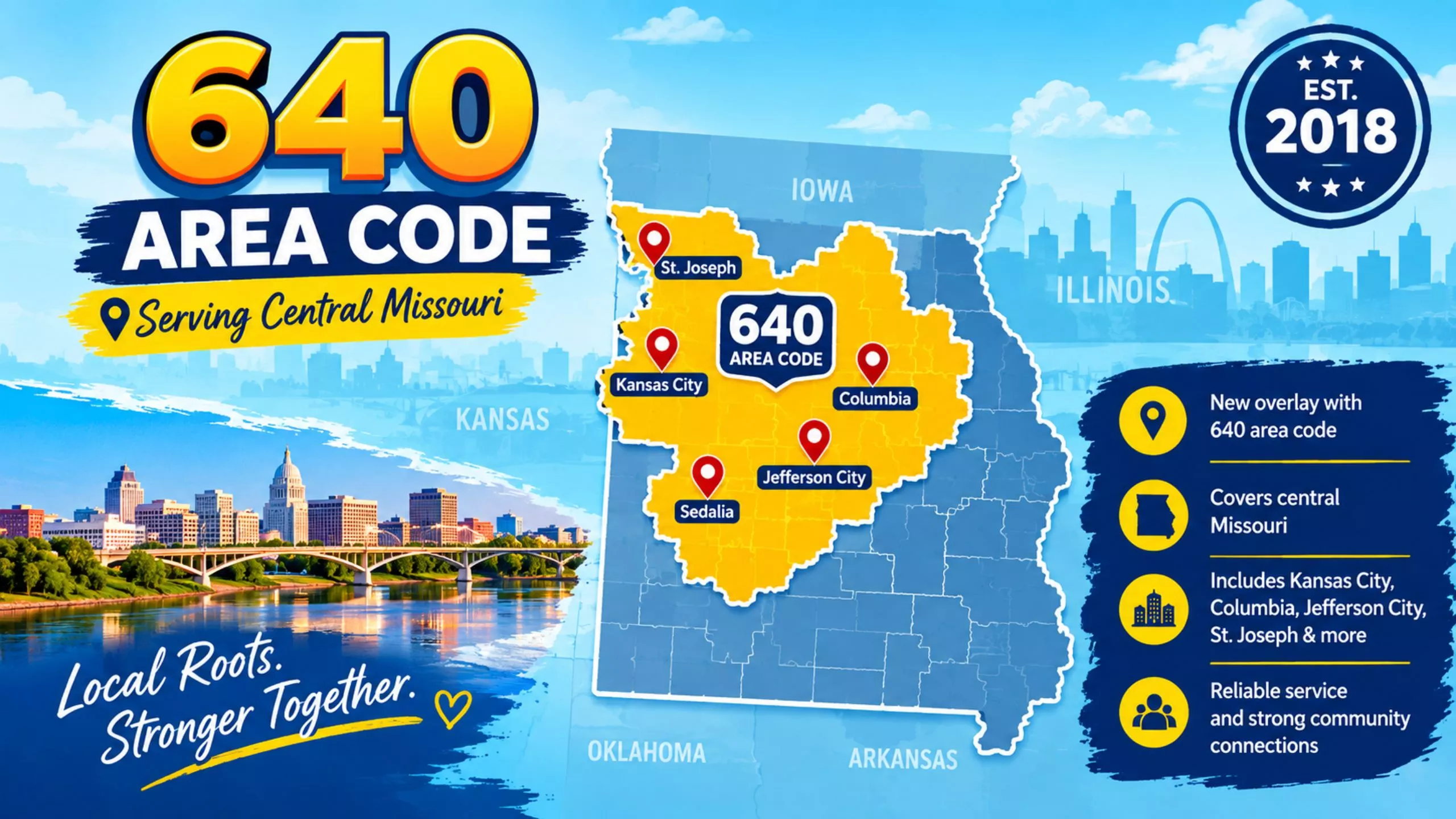 Area code 640