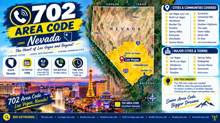Area code 702