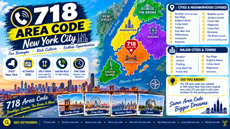 Area code 718