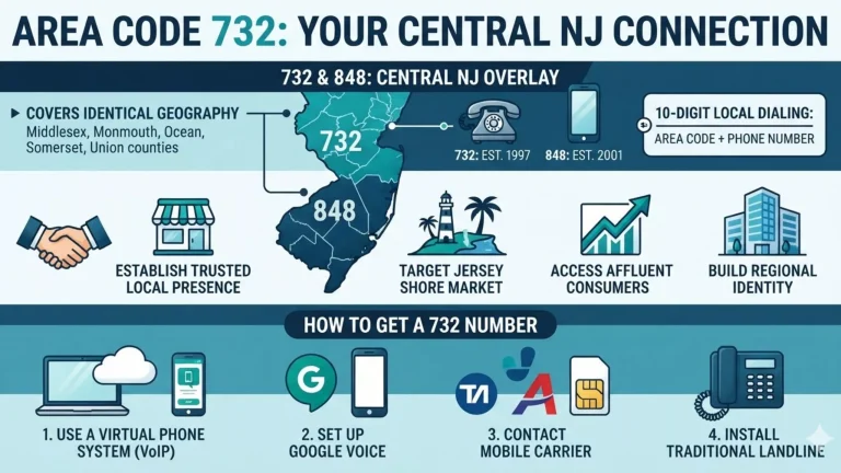 Area 732 code