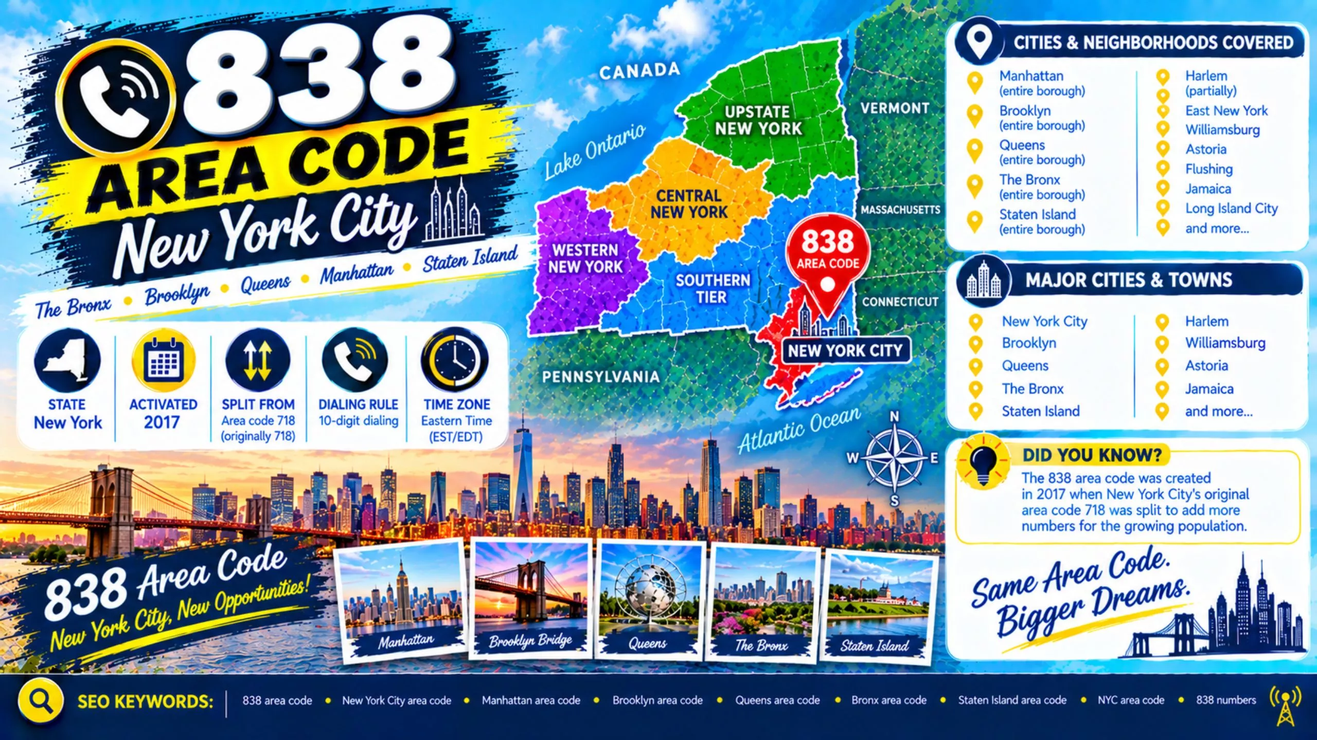Area code 838