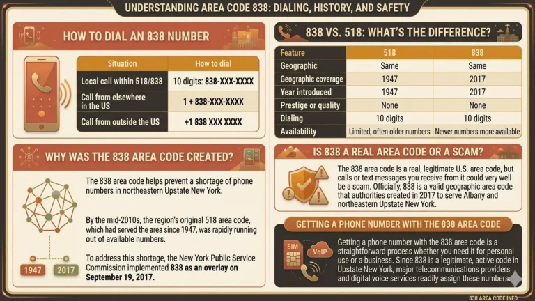 Code area 838