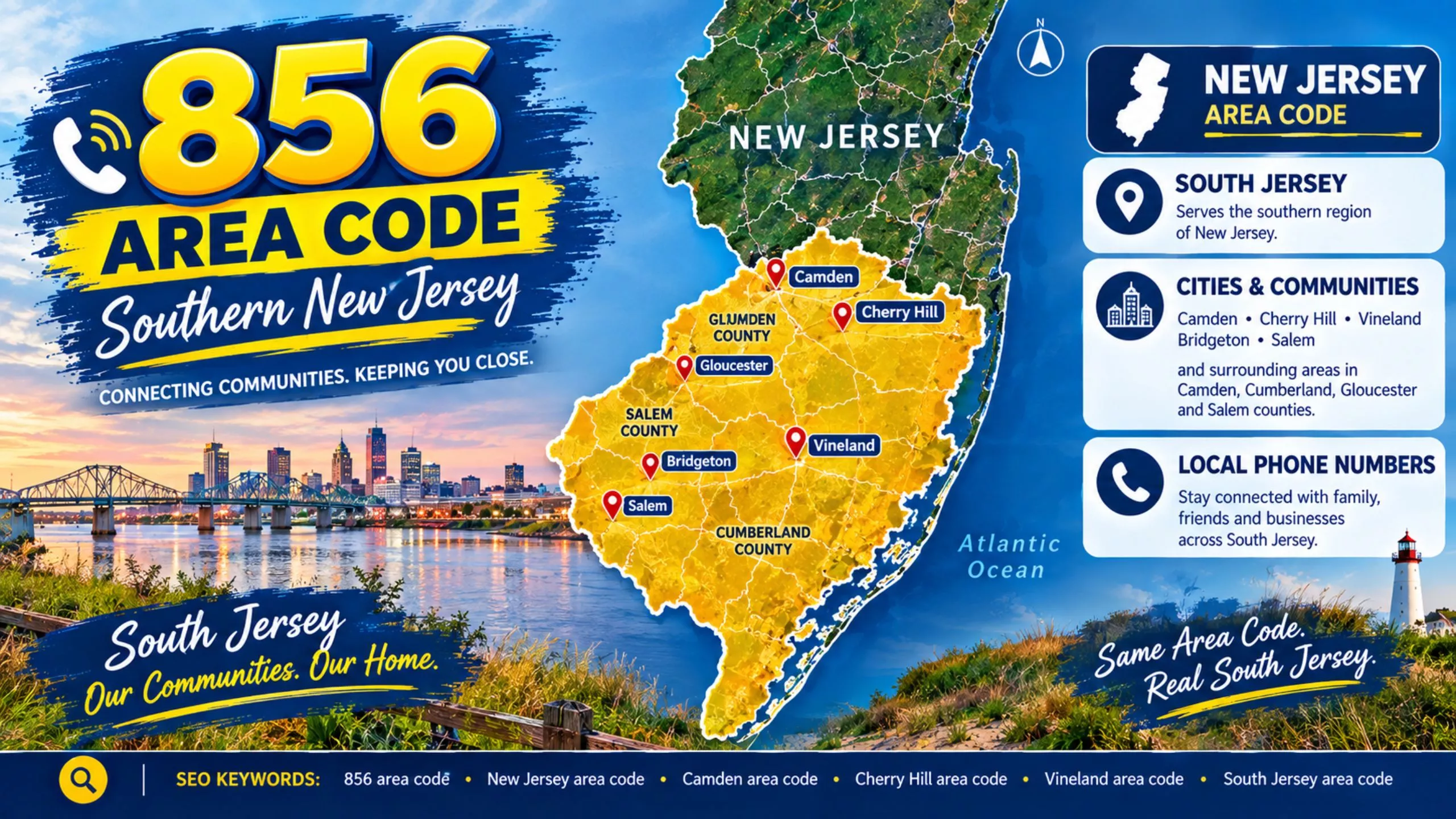 Area code 856