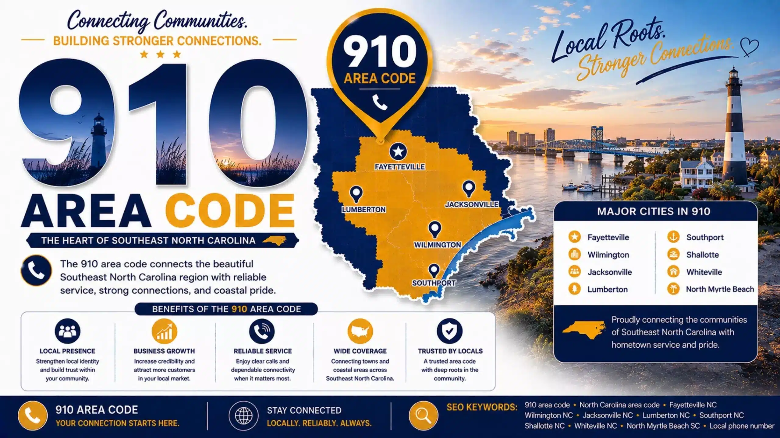 Area code 910