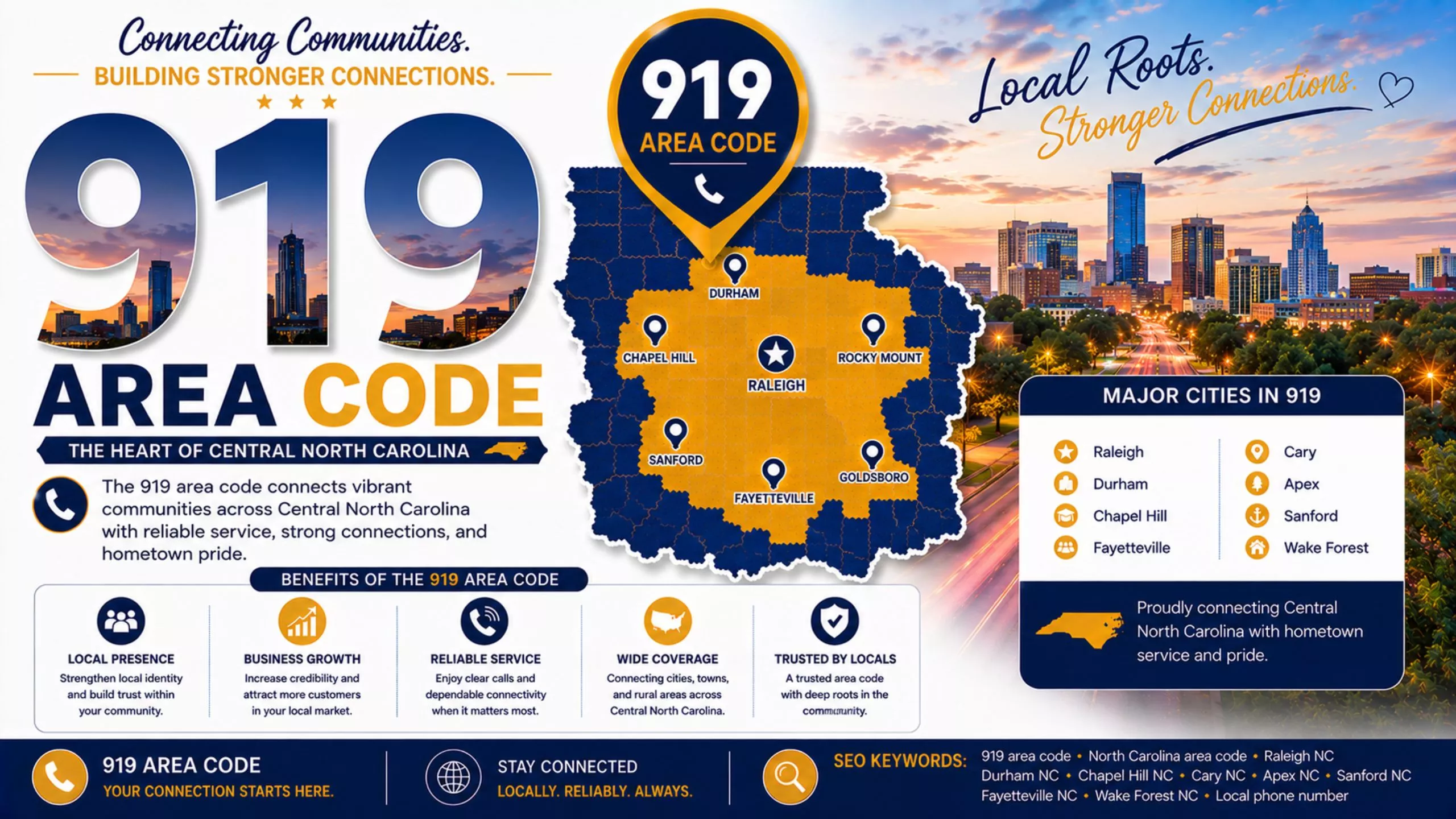 Area code 919