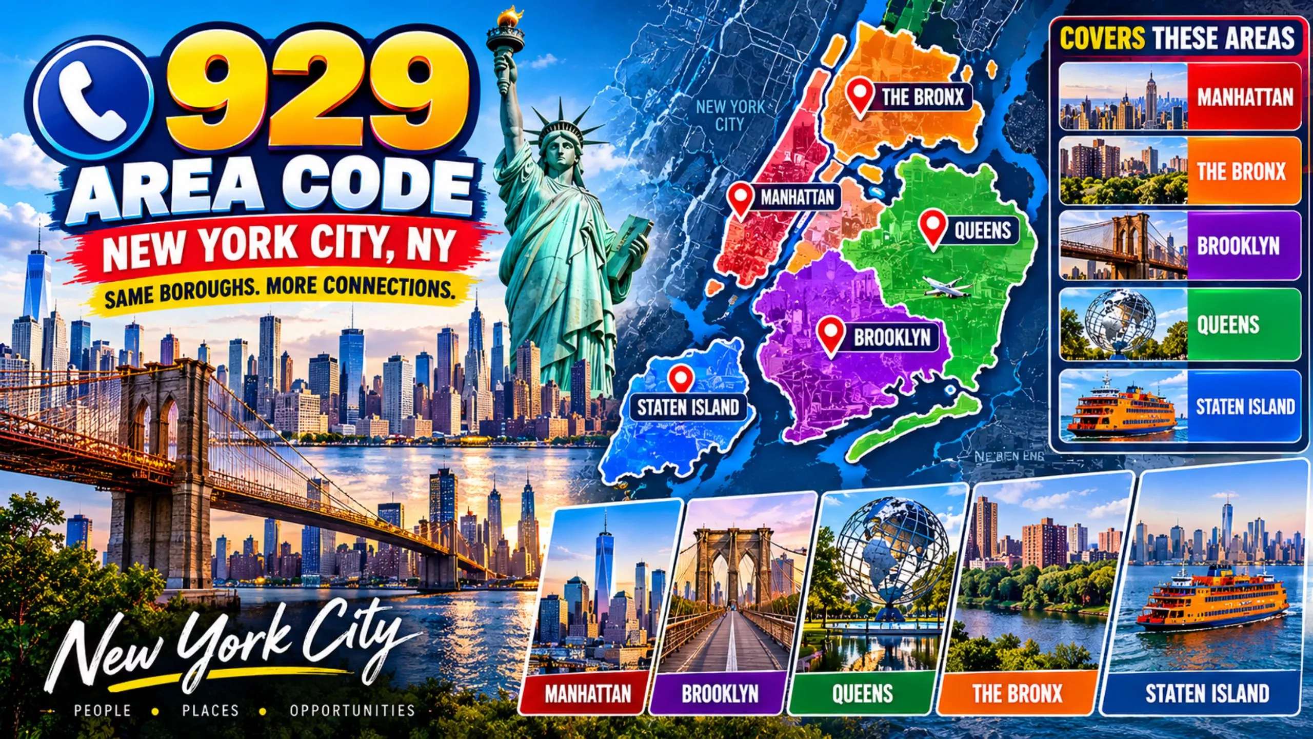 Area code 929