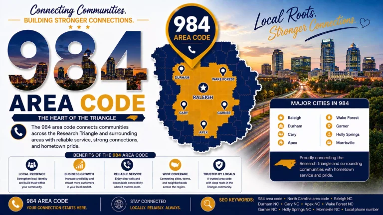 Area code 984