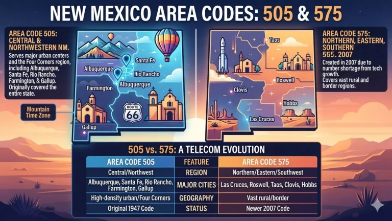 505 area code