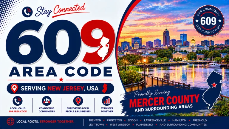609 area code