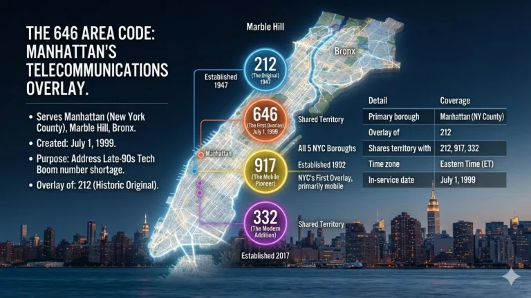 646 area code 