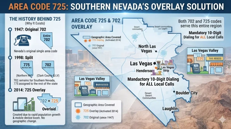 725 area code