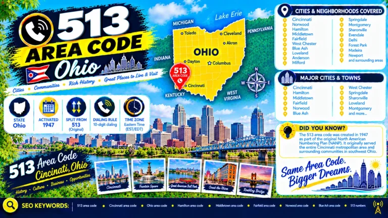 Area code 513