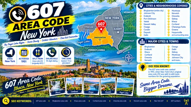 Area code 607