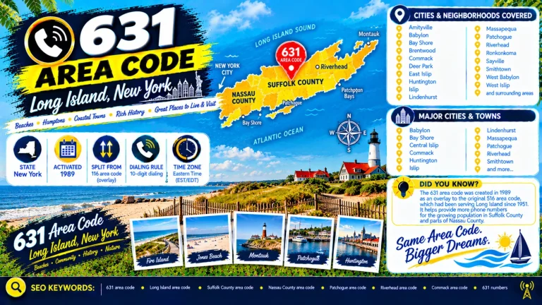 Area code 631