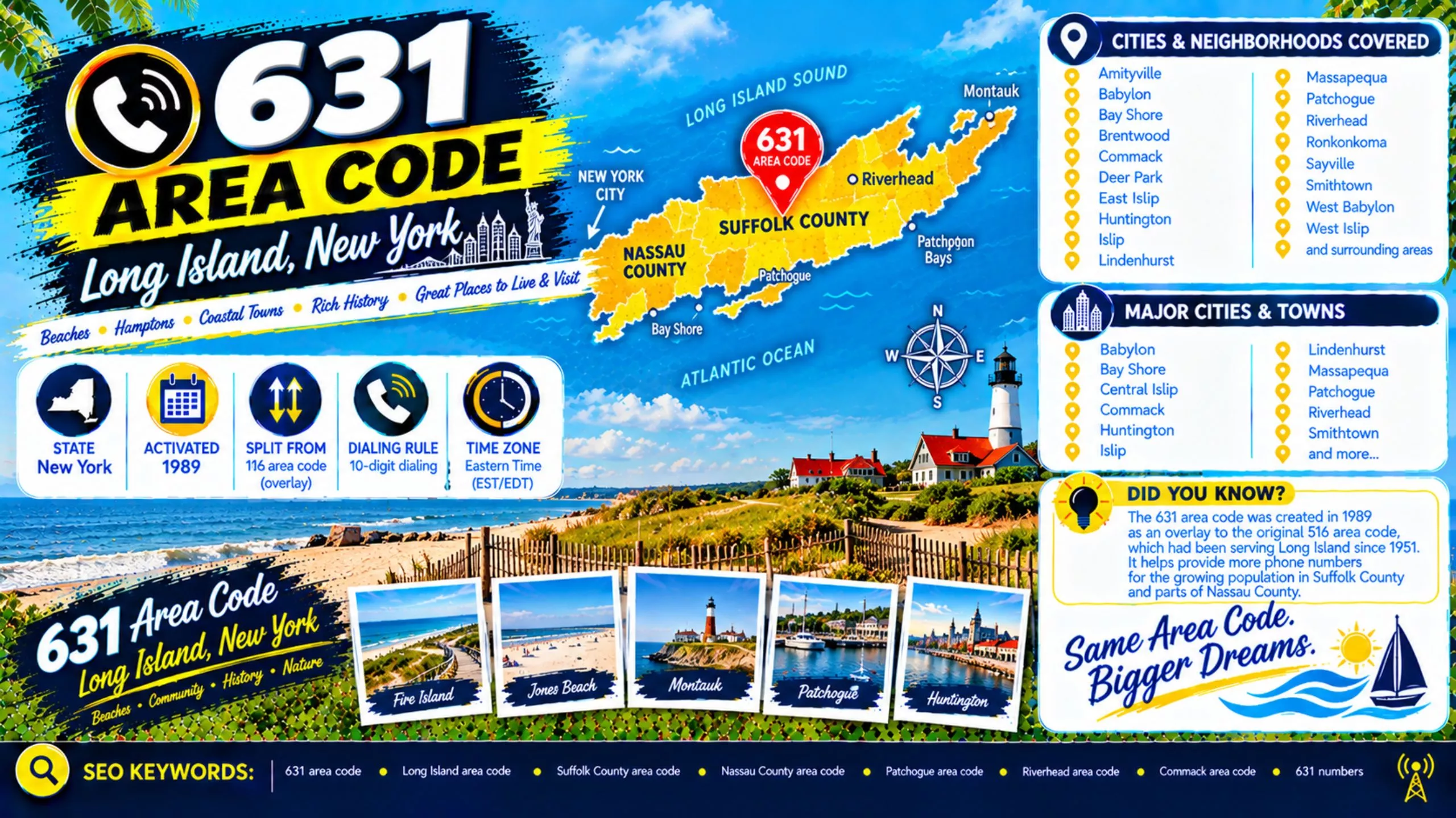 Area code 631