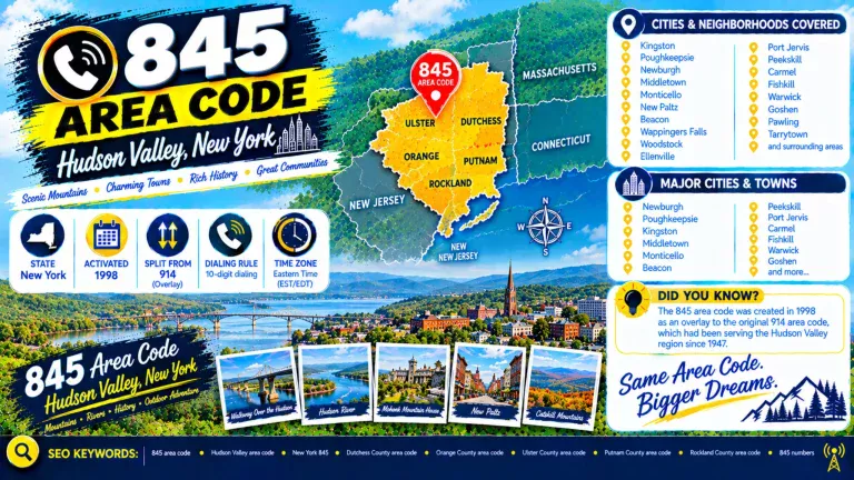 Area code 845