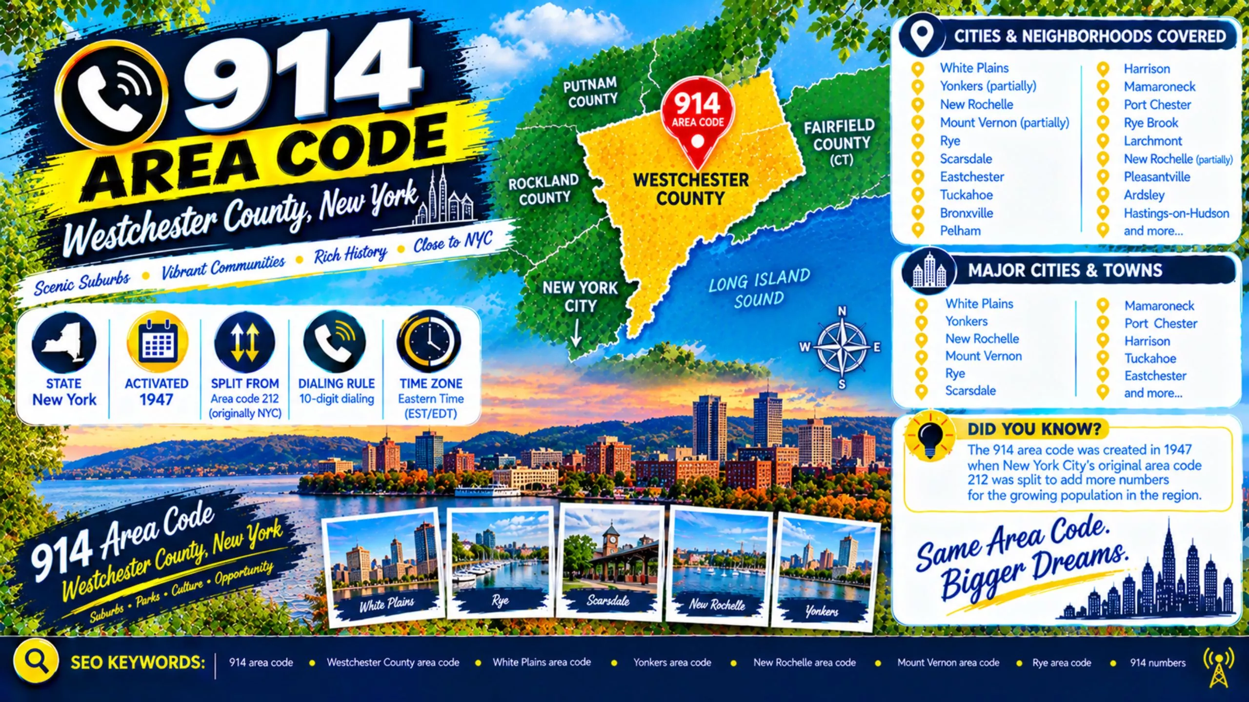 Area code 914