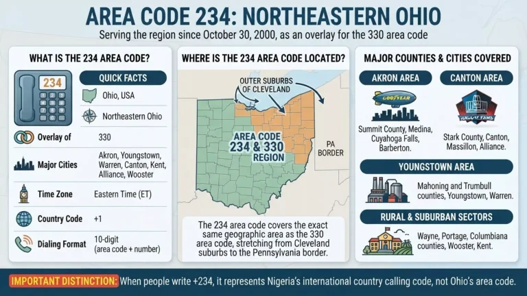 234 area code