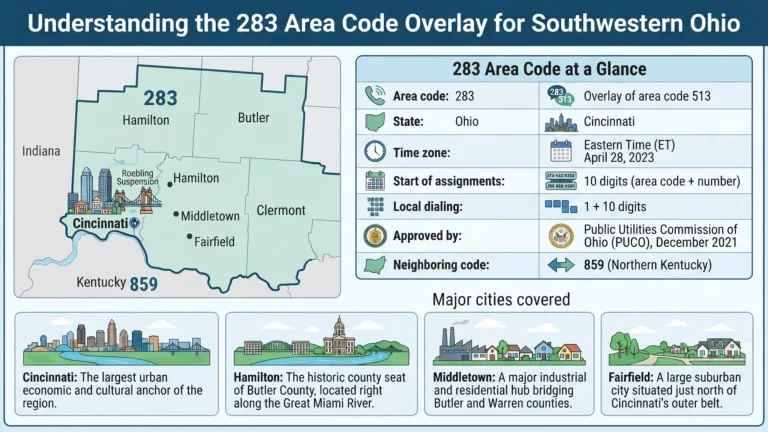 283 area code