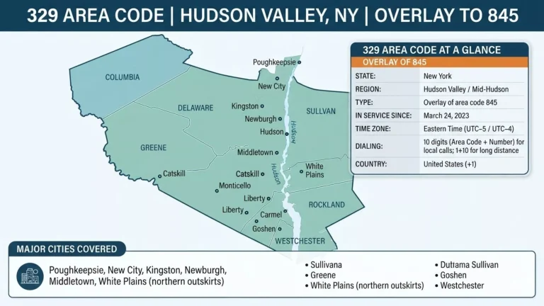 329 area code