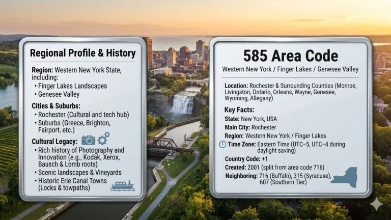 585 area code