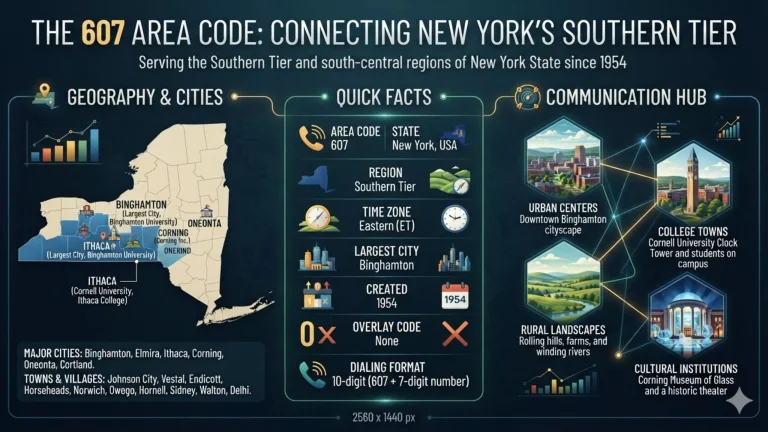 607 area code