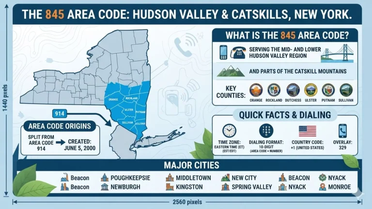 845 area code